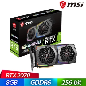 微星 RTX 2070 GAMING 8G(1620MHz/GDDR6/30.7cm/註四年)