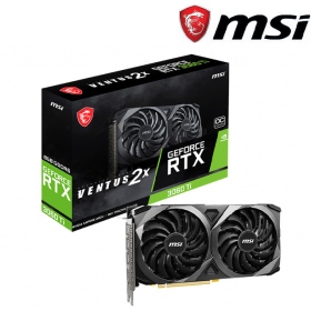 【限搭機需排單下單請三思】MSI RTX 3060 Ti VENTUS 2X OCV1(1695MHz/23.5cm/註五年/雙風扇)