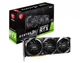 【限搭機需排單下單請三思】MSI RTX3060Ti VENTUS 3X OC(1695MHz/31.6cm/註五年/三風扇)+微星 MEG X570 UNIFY