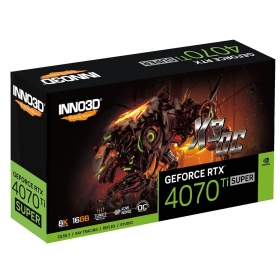 INNO3D RTX4070Ti SUPER 16GB GDDR6X X3 OC(2640MHz/30cm/註四年/三風扇)