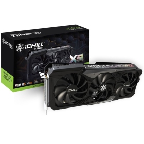 INNO3D RTX4070Ti SUPER 16GB GDDR6X iChill X3(2670MHz/34cm/ARGB三風扇)