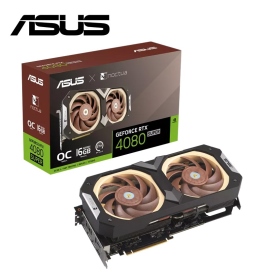 華碩 RTX4080S-O16G-NOCTUA貓頭鷹版(2640MHz/31cm/雙風扇/註五年)