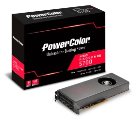 撼訊 RX 5700 8GBD6-M3DH(8G GDDR6/256bit/1725 Core/14000 Ram)