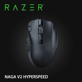 Razer Naga V2 HyperSpeed 那伽梵蛇 無線電競滑鼠/無線/2.4G+藍牙/19顆可編程按鍵/30000Dpi