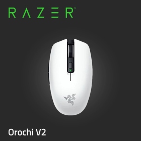 Razer Orochi V2 八岐大蛇超輕量無線雙模滑鼠(水銀白)/2.4G+藍芽/18000Dpi/60g