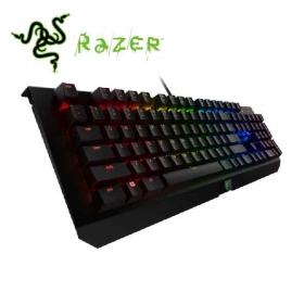 Razer Blackwidow X Chroma 機械式鍵盤/有線/綠軸(青軸感)/中文/RGB