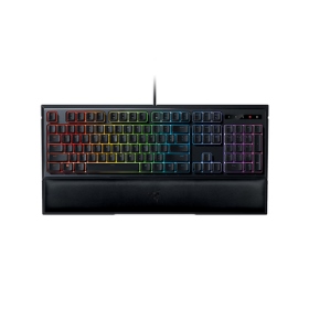 Razer Ornata 雨林狼蛛 機械軸薄膜式鍵盤/有線/可拆式置腕設計/巨集錄製/綠光