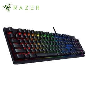 Razer Huntsman 獵魂光蛛 機械式鍵盤/有線/光軸(青軸感)/英文/RGB
