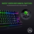 雷蛇Razer BlackWidow V3 Tenkeyless 黑寡婦蜘蛛V3短軸機械式鍵盤/有線/綠軸/英文/RGB