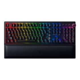 Razer BlackWidow V3 Pro 黑寡婦 機械式鍵盤/無線(藍芽+HyperSpeed)/黃軸/中文/手托/鋁/Rgb