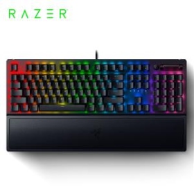 Razer BlackWidow V3 黑寡婦機械式鍵盤/有線/綠軸/中文/手托/鋁製結構/Rgb