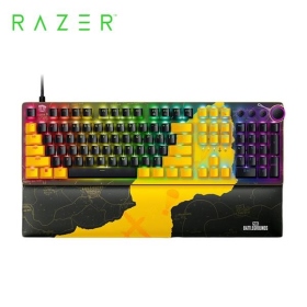Razer Huntsman V2 獵魂光蛛 機械式鍵盤(絕地求生聯名款)/有線/光學(紅軸)/英文/Rgb