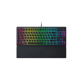 Razer Ornata V3 Tkl 機械式薄膜鍵盤/有線/中文/無數字鍵區/短軸按鍵/專用媒體鍵/Rgb