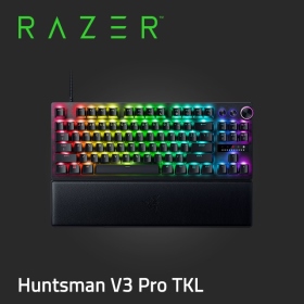 Razer Huntsman V3 Pro TKL-Analog 機械式鍵盤/有線/光軸/磁吸式手托/中文/無數字區/Rgb