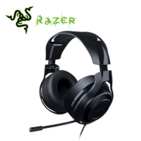 Razer ManO War 7.1耳機麥克風/有線/mic可收/USB虛擬7.1/全黑