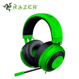 Razer Kraken 北海巨妖耳麥/有線/線控/清涼凝膠耳罩/3.5mm/綠
