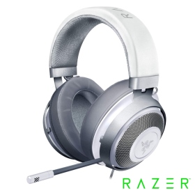 Razer Kraken 北海巨妖耳麥/有線/線控/清涼凝膠耳罩/3.5mm/白
