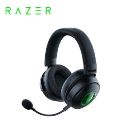 Razer Kraken V3 Pro HyperSense 北海巨妖黑 電競耳機麥克風/無線/50mm/虛擬7.1/心形麥克風/黑色/Rgb