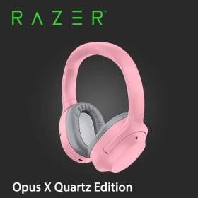 Razer Opus X 藍芽耳機(粉)/藍芽/主動抗噪/藍芽5.0/40mm驅動單體/快速留心模式