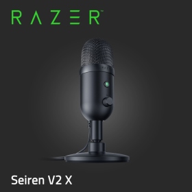 Razer Seiren V2 X 魔音海妖 麥克風/有線/USB/精準的收音模式/內建防震支架