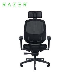 Razer Fujin Pro 風靈網狀人體工學電競椅(專業版)/4D扶手/後仰136度/鋁合金椅框/頭枕