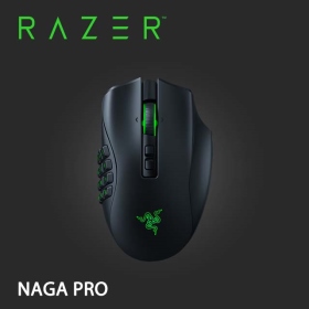 Razer Naga Pro Wireless 那伽梵蛇三模滑鼠/有線+無線2.4g+藍芽/3按鍵模塊更換/20000Dpi