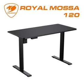 Cougar Royal Mossa 120 電動升降桌（黑色）/4段記憶模式/承載80公斤/人體工學