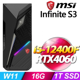 MSI Infinite S3 12B【1615TW】i5-12400F / 16G / 1T / WIN11 / RTX 4060