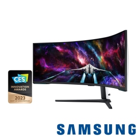 三星 Odyssey G9 S57CG952NC〈3H1P/VA曲面/1000R/240Hz/HDR1000/HDMI 2.1/白色〉Mini LED