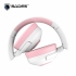 SADES Shaman 薩滿 耳機麥克風【SA-724】粉白/有線/30mm/3.5mm/保護聽力的專業耳機