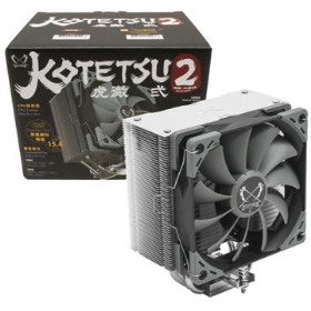 Scythe 虎徹II(SCKTT-2000T) CPU散熱器/12cm風扇/高15.4【VWX】台灣生產