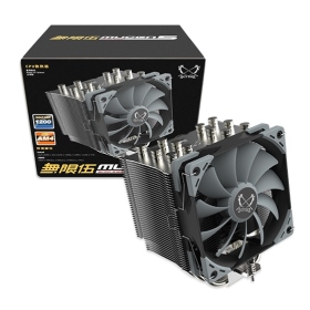 Scythe 無限伍(SCMG-5100T) 12cm風扇/高15.4cm/TDP:250W【VWX】台灣生產