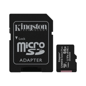 金士頓 Canvas Select+ 64G micro SDXC / R:100 / 終保 / 附轉卡 (SDCS2/64GB)