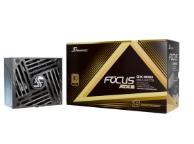 海韻 FOCUS GX-850 ATX3.1(850W) 雙8/金牌/全模組/PCIe 5.1/10年