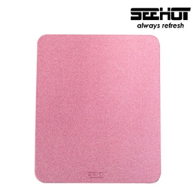 簡約輕薄鼠墊 (SH-MP1) -粉色  ◆環保PU材質，底部防滑設計。◆厚度3mm  ◆仿皮質閃亮表面處理