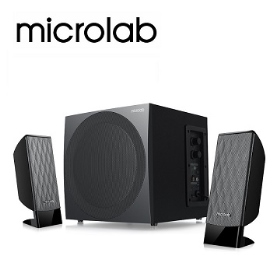 Microlab M300撼音美聲 2.1聲道多媒體音箱系統