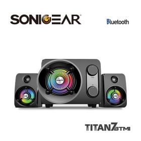 sonicgear Titan7泰坦星七號2.1聲道 幻彩藍芽無線多媒體音箱
