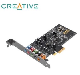 Creative SB Audigy Fx/PCI-E/訊噪比:106db/5.1/SBX/附LP短板