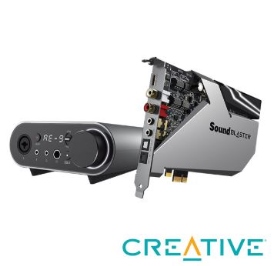 Creative SB AE-9/PCI-E/訊噪比:129db/虛擬7.1/光纖/600Ω/32bit