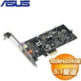 華碩音效卡 Xonar SE PCI-E介面/訊噪比:116db/5.1/光纖/300Ω耳