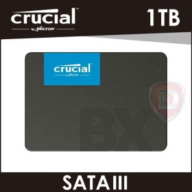 美光Micron Crucia BX500 1TB/2.5吋 7mm/讀:540M/寫:500M/TLC顆粒【三年保】