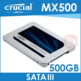 美光Micron Crucial MX500 500GB SATAⅢ 固態硬碟