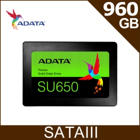 威剛 Ultimate SU650 960G/2.5吋7mm/讀:520M/寫:450M/TLC顆