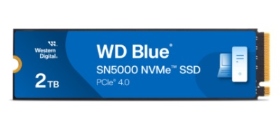 WD 藍標 SN5000 2TB/Gen4 PCIe 4.0/讀:5150/寫:4900/TLC【五年