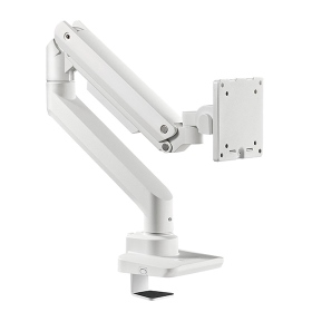 銀欣 ARM14 單螢幕支臂(白) 氣壓彈簧/558x575x132mm