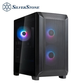 銀欣 FARA 312X (SST-FA312X-BG)顯卡長36.5/CPU高17.3/玻璃透側/3個ARGB風扇//M-ATX