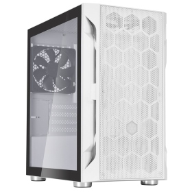 銀欣 FARA H1M 白 顯卡長32/CPU高16/鋼化玻璃/120mm 風扇 x 1/Micro-ATX(SST-FAH1MW-G)