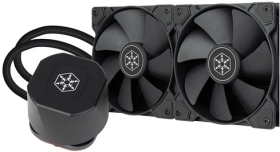 銀欣 NovaPeak 240 水冷散熱器/僅白色指示燈/雙滾珠風扇/3年保