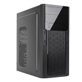 銀欣 PS13 黑 無開窗版 顯卡長34.7/CPU高15.7/鋼製機身/ATX(SST-PS13B)