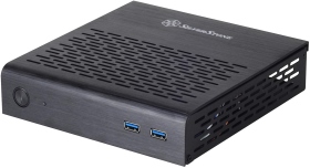 銀欣 PT13(SST-PT13B) 無顯卡空間/前置USB2.0*2/無風扇/Mini-ITX